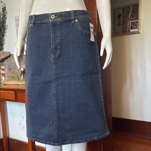 NWT northern reflections size 8 Classic Denim Skirt